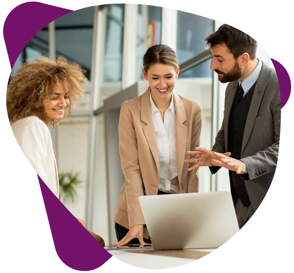 Multiethnic-business-people-working-together Web Conference Manager