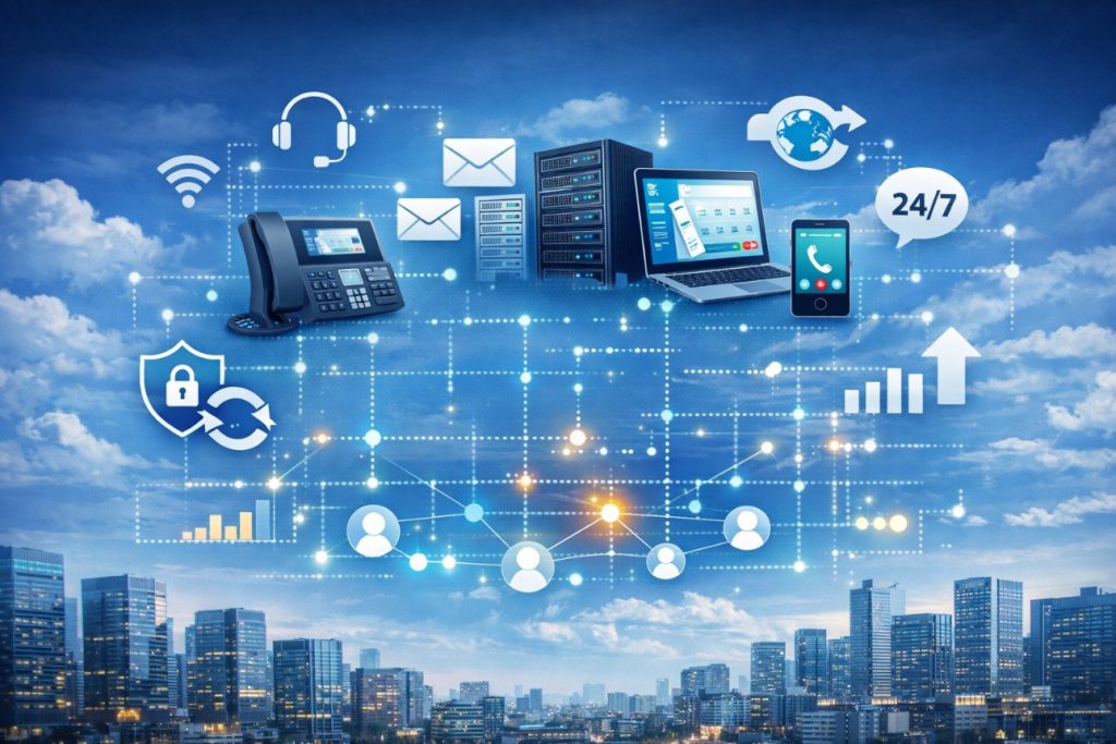How Hosted Cloud PBX Solutions Support Multi-Location Businesses With Centralized Communication Systems