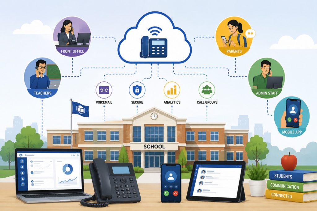 How Can Hosted PBX Phone Services Improve School Communication?